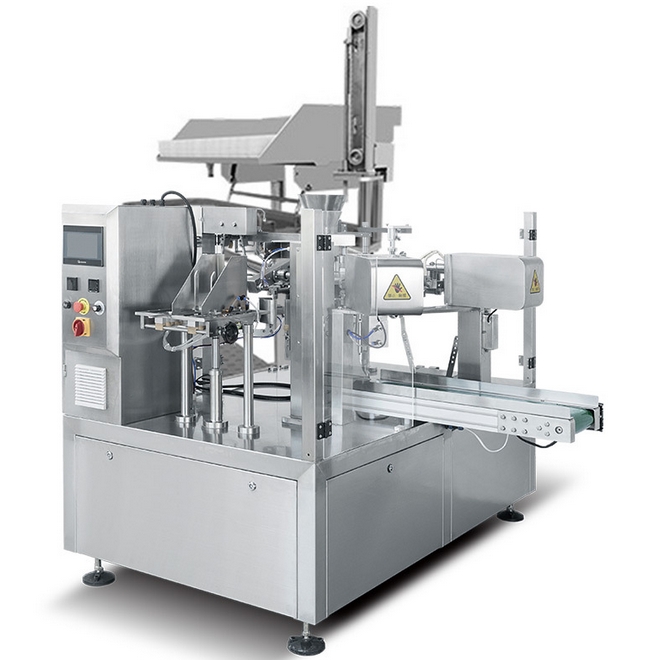 全自動(dòng)預(yù)制菜給袋式包裝機(jī)：工業(yè)生產(chǎn)中的高效賦能者