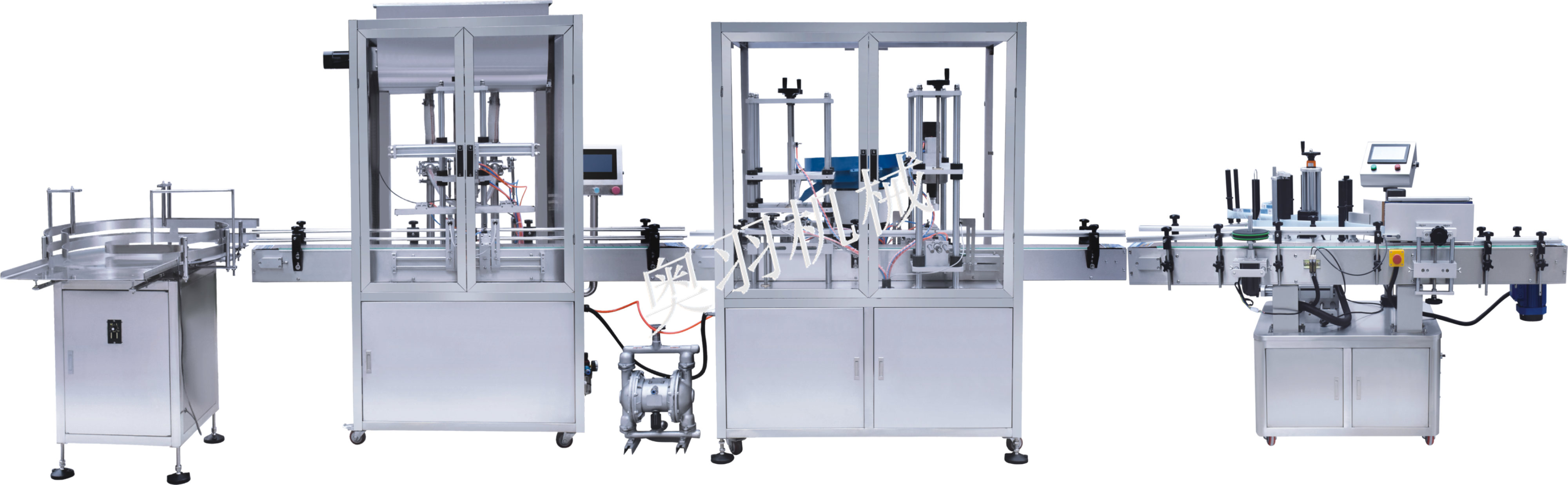 雙頭醬料自動(dòng)灌裝旋蓋生產(chǎn)線_瓶裝灌裝生產(chǎn)線系列_第1張_石家莊奧羽自動(dòng)化設(shè)備有限公司 雙頭醬料自動(dòng)灌裝旋蓋生產(chǎn)線_http://www.lntfjy.com_瓶裝灌裝生產(chǎn)線系列_第1張