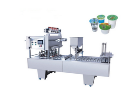 石家莊全自動米酒灌裝封杯機(jī)