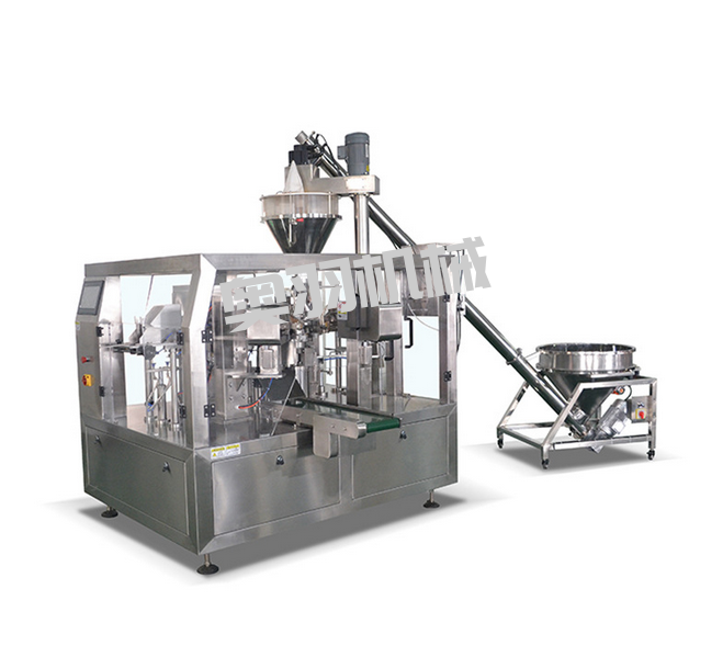 全自動調(diào)味粉奧爾良腌料給袋式包裝機_http://www.lntfjy.com_給袋式包裝機系列_第1張